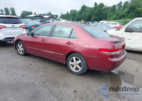 2004 Honda Accord 2.4 Ex из США, поврежденный, VIN JHMCM56694C030949
